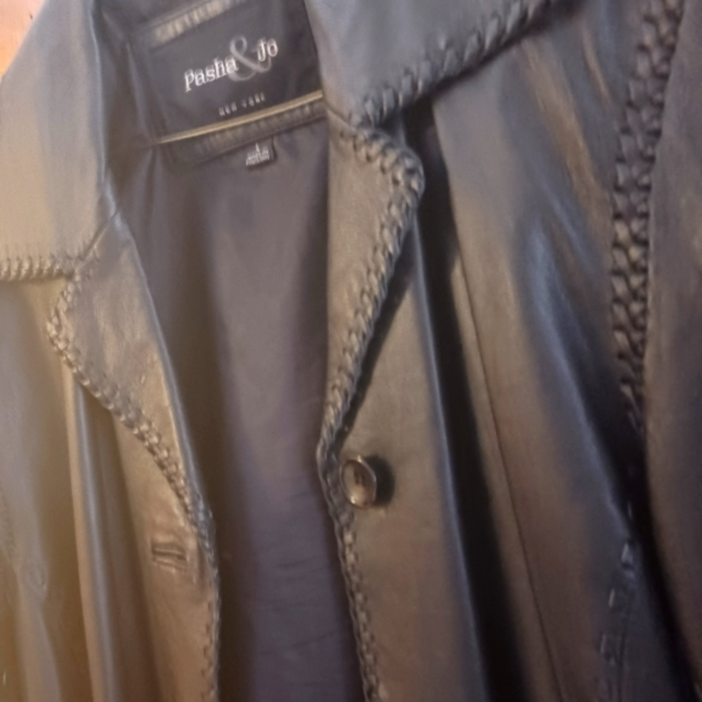 Leather Coat